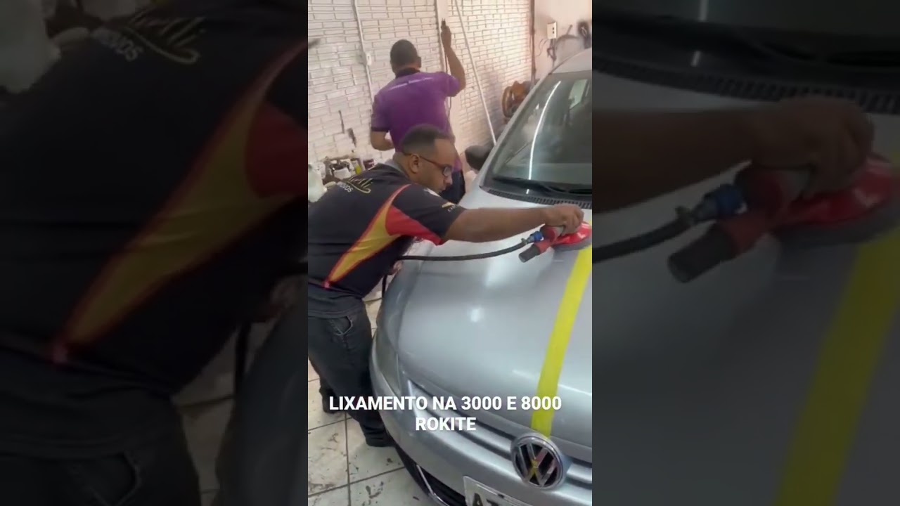 DEMONSTRA&Ccedil;&Atilde;O POLIMENTO COMPLETO PRODUTOS 3M #polimento #polimentoautomotivo #3m #estetica #carros