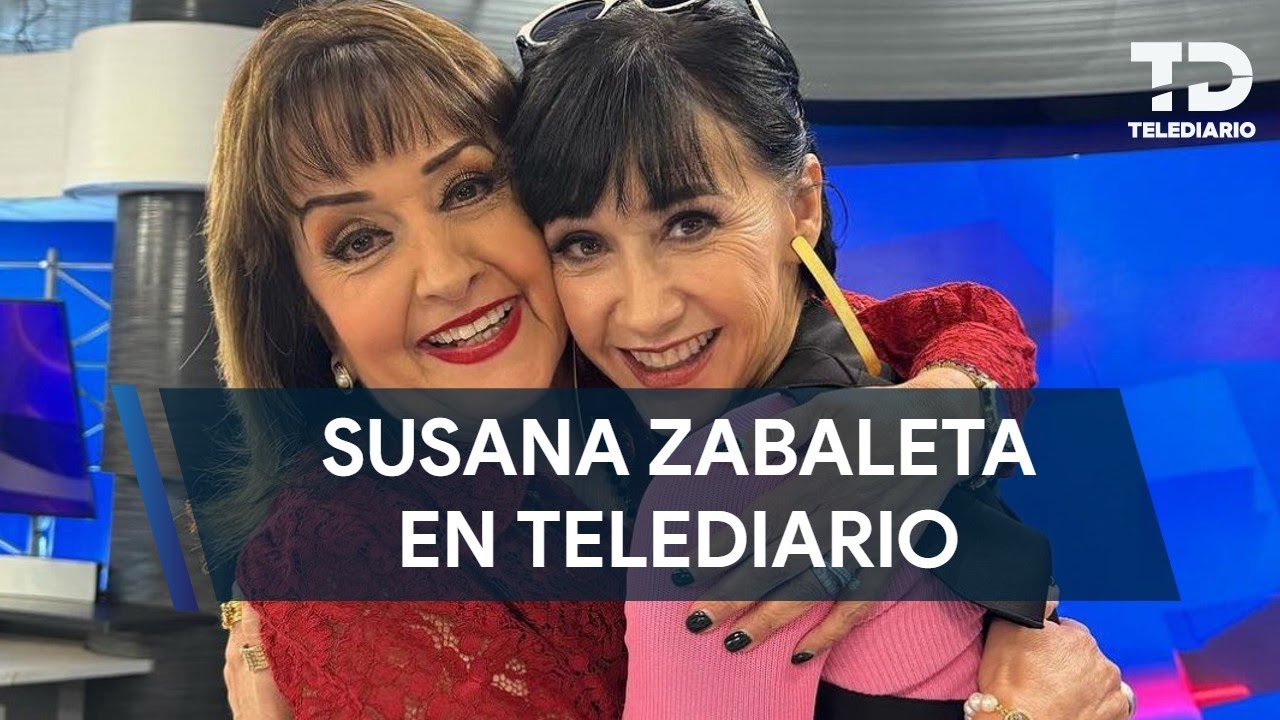 Susana Zabaleta visita a la Licenciada María Julia en Telediario Mediodía