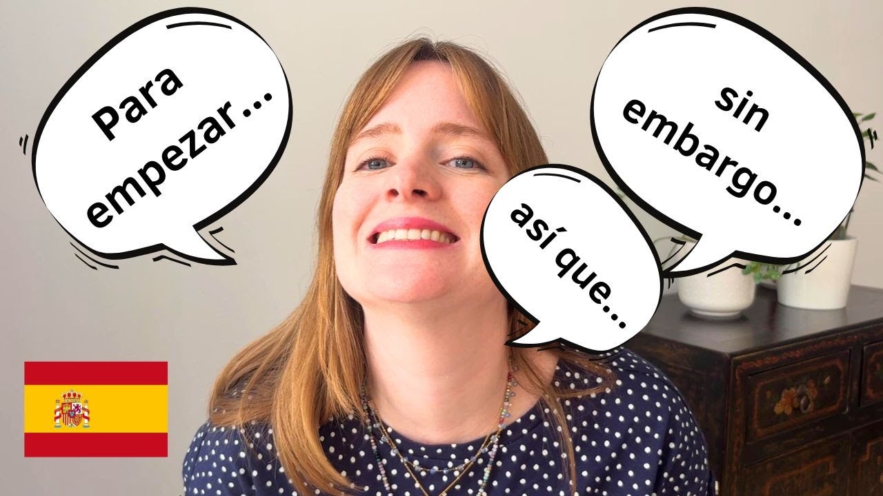 10 conectores básicos en español 🇪🇸 | gramática fácil (A1-A2)