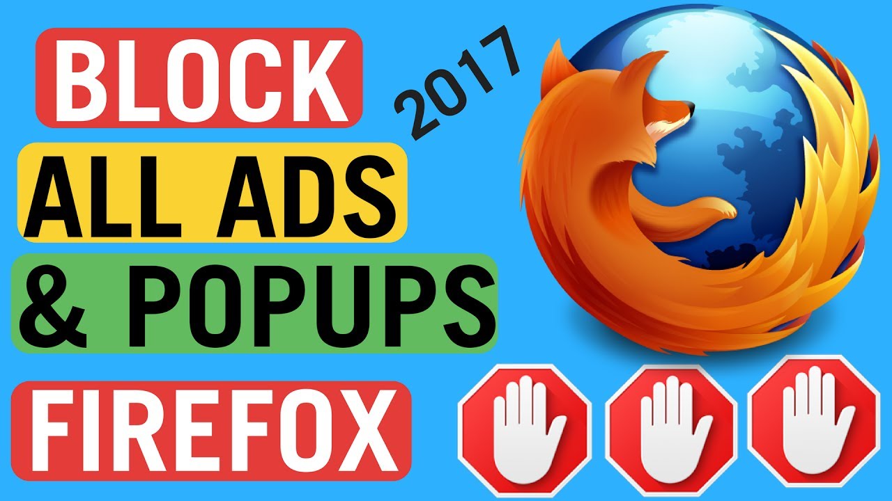 How To Block all Ads And PopUps firefox