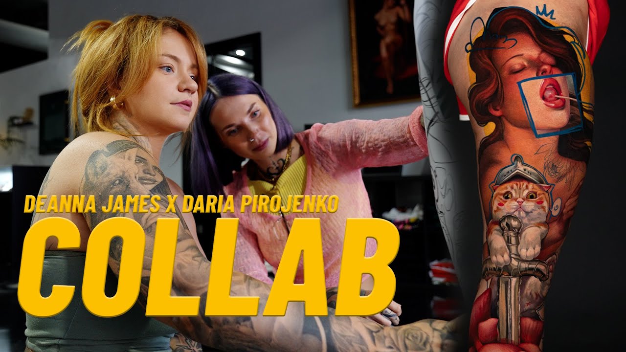 The Tattoo Process: The PERFECT Tattoo Collab
