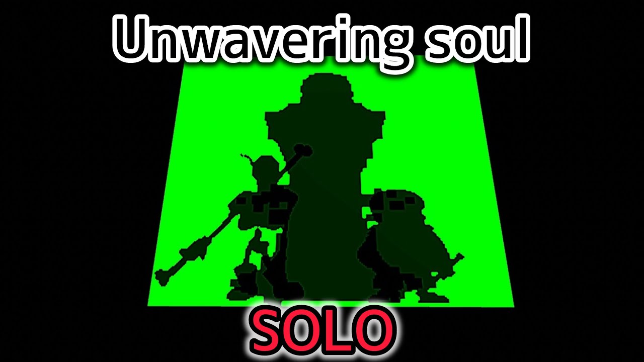 【Roblox】Unwavering soul (うずうずする魂) Help From The Void (ヘルプフロムザヴォイド) SOLO (ソロ) CLEAR (クリア)