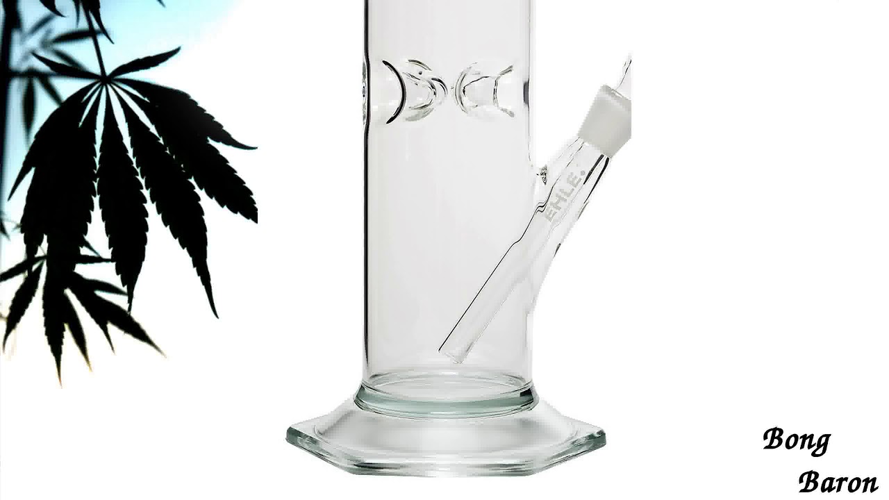 EHLE. Glass - Straight Cylinder Bong 2000ml -