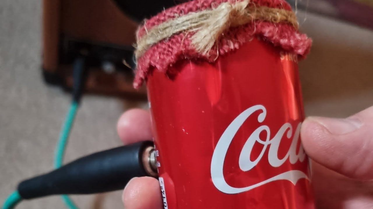 My Harmonica COKE CAN MIC, how's that for tone?