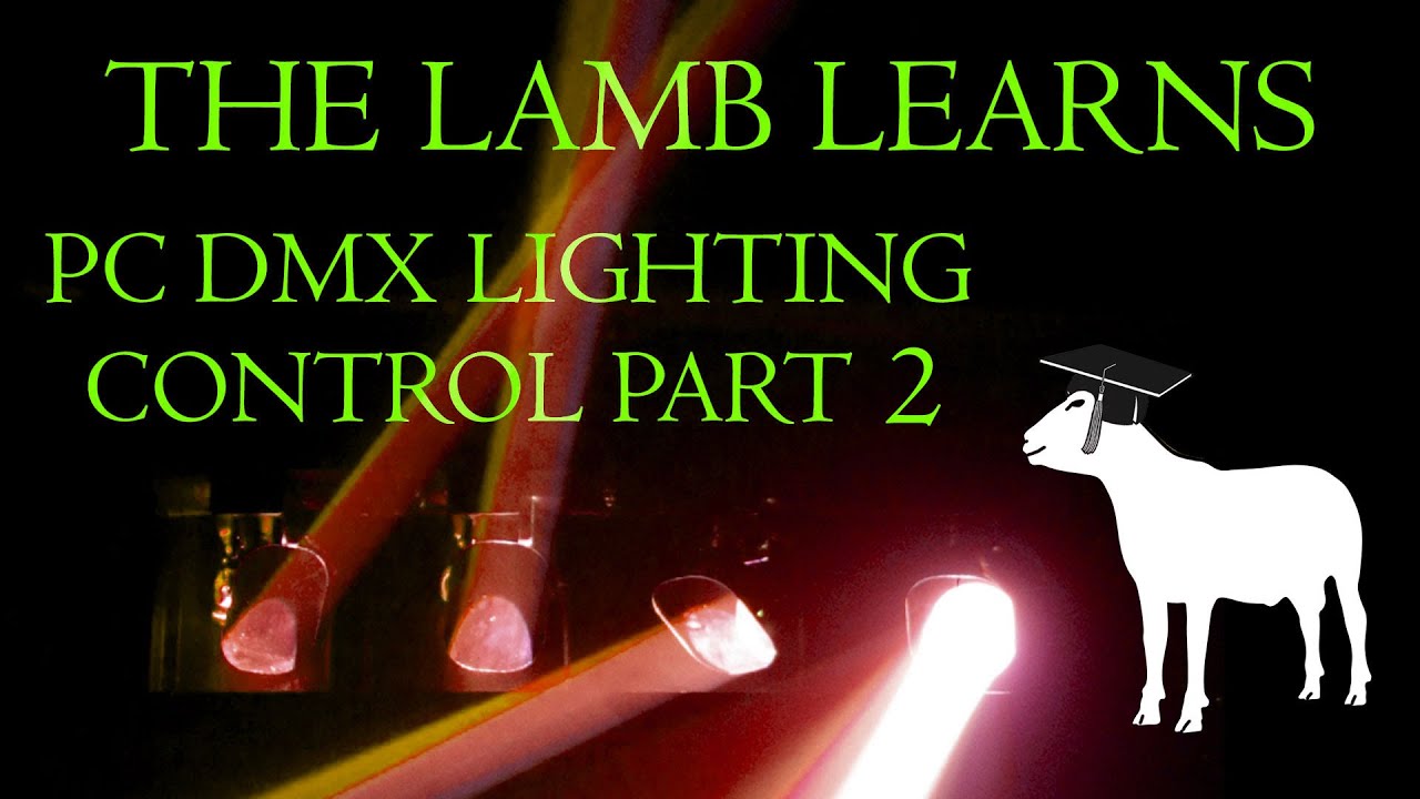 Part 2 - Controlling Amazon RGB Led Parcan with Free PC DMX Software. QLC+ #lighting #tutorial