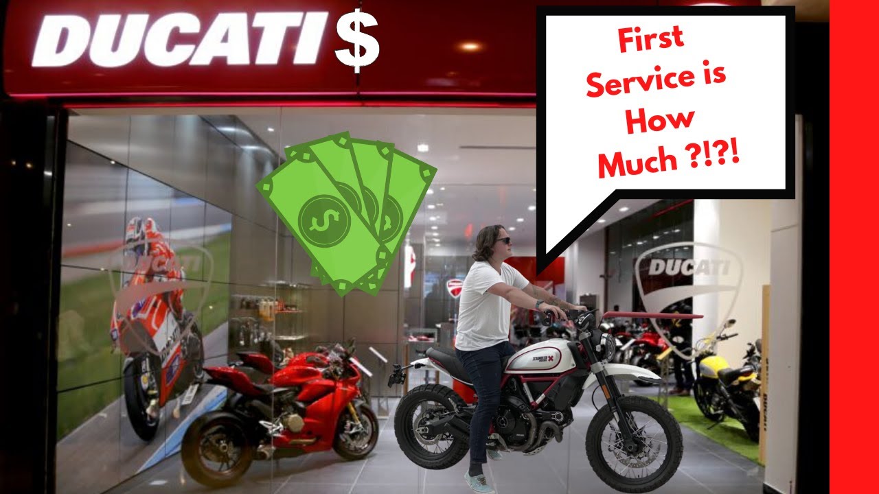 Service Cost on Ducati Scrambler Desert Sled