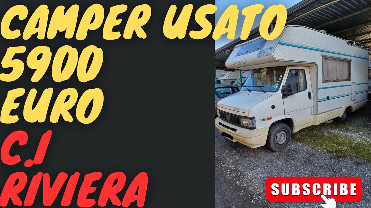 CAMPER USATO 5900 EURO C.I RIVIERA