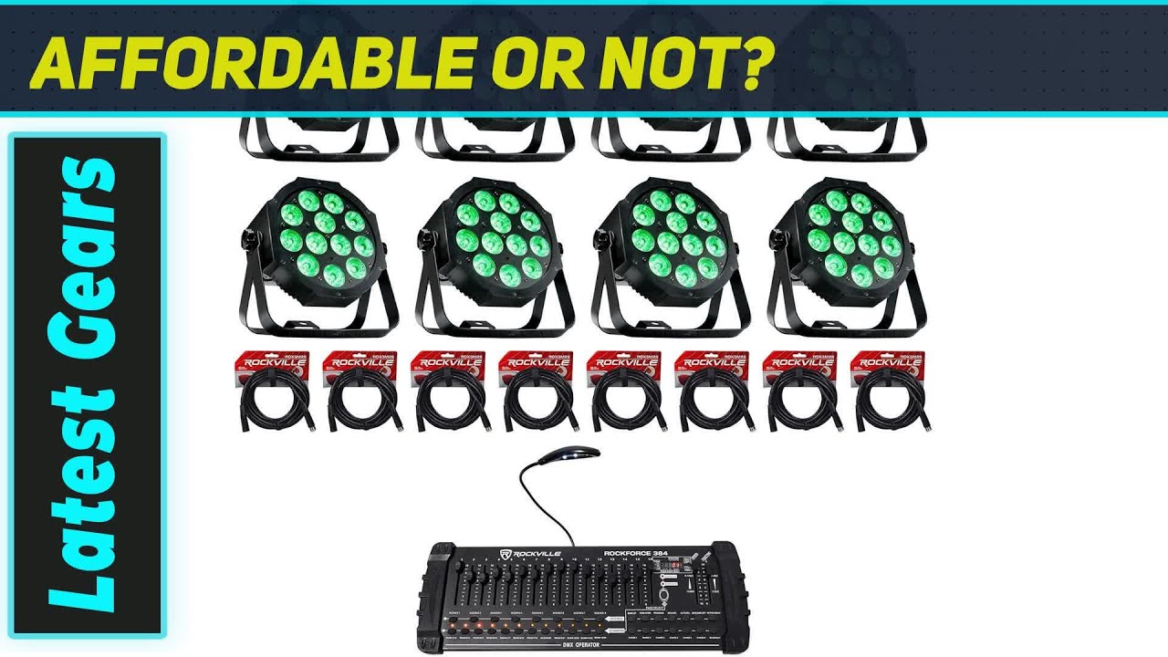 Ultimate Lighting Setup: Eliminator MEGA 64 Profile EP Bundle