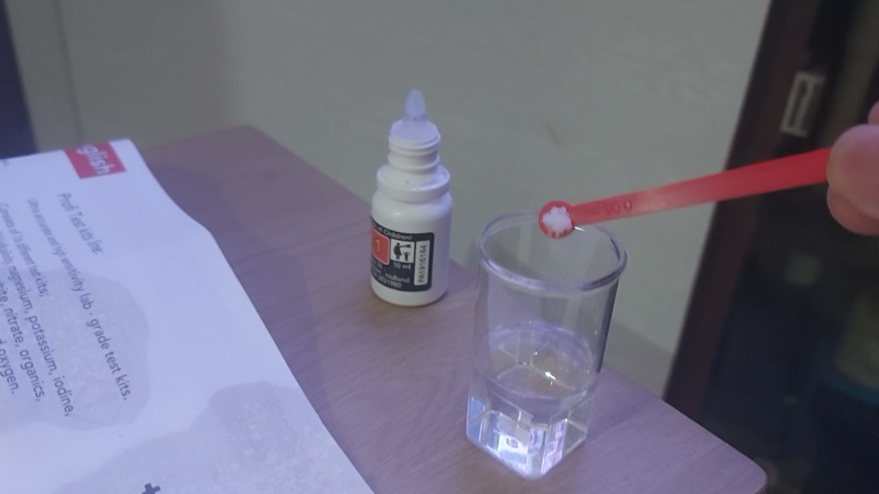 teskit phospate salifert