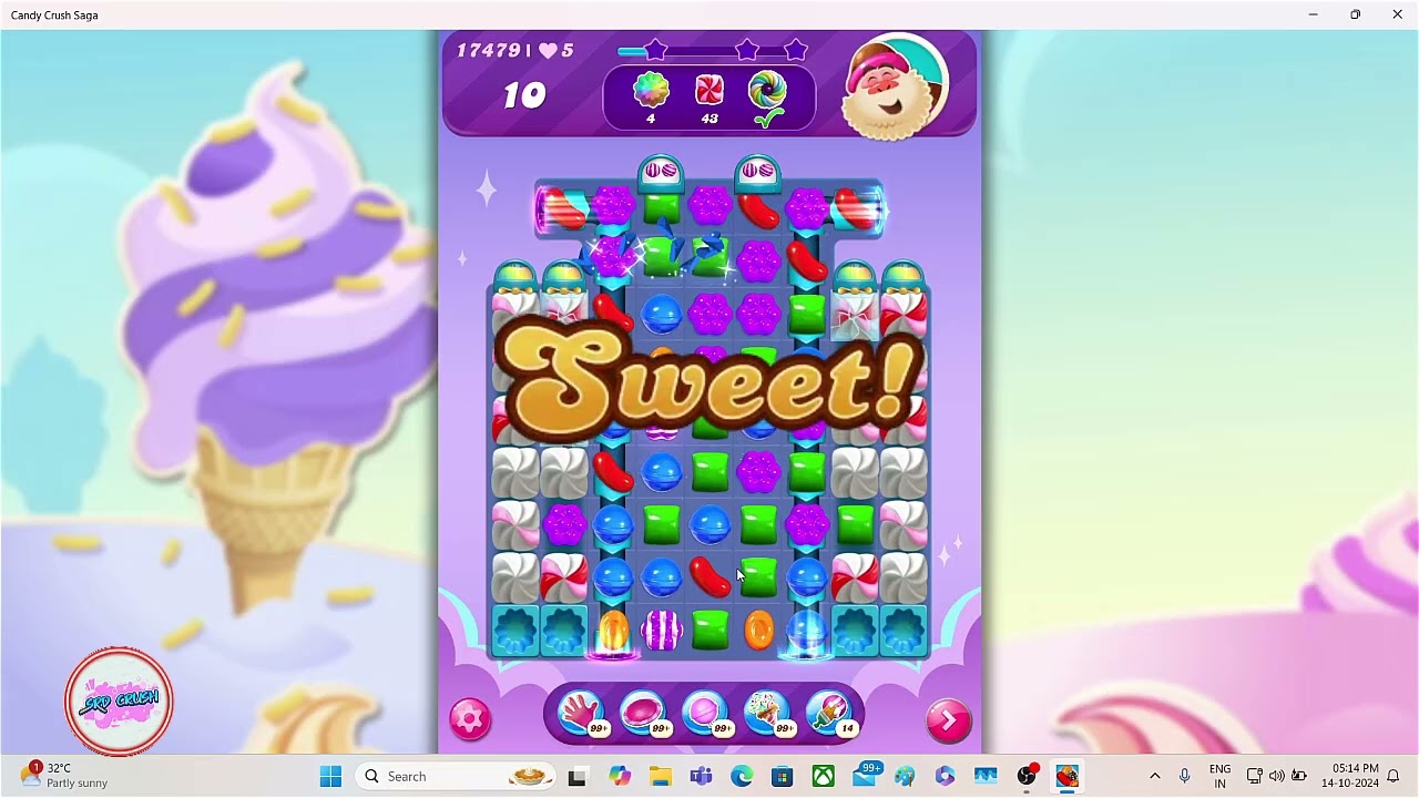 Candy Crush Saga Level 17479