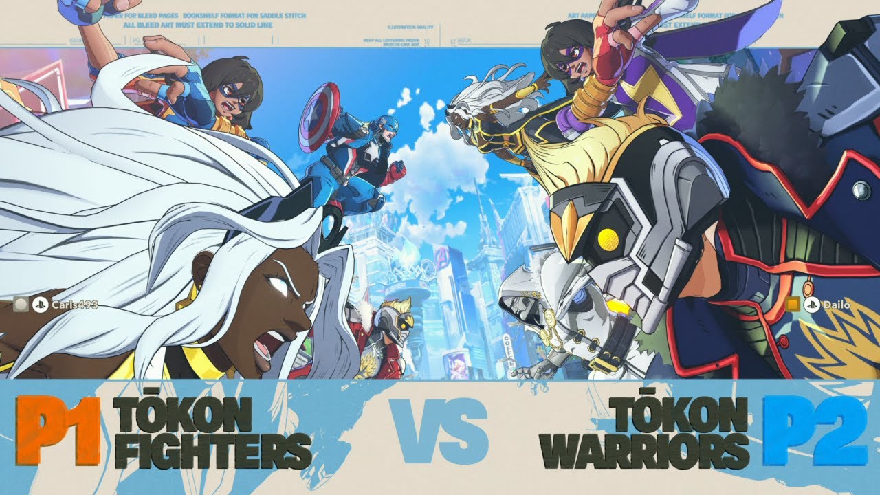 Marvel Tokon Closed Beta: Match #1 Carls493 Vs. Dailo