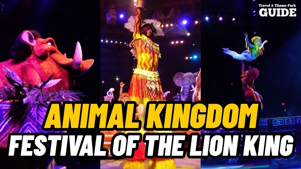 The Festival of the Lion King Full Show (Warthog Section) | Animal Kingdom