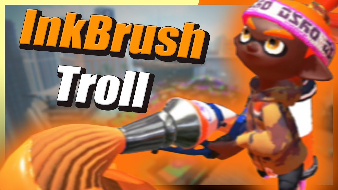 DUDE is The BIGGEST Ink Brush Troll in Ranked | Splatoon 2