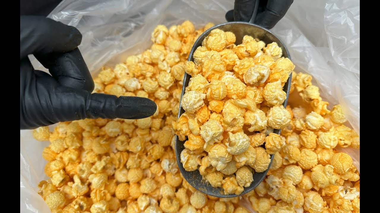 Super Cheesy Popcorn Recipe You Won't Believe!