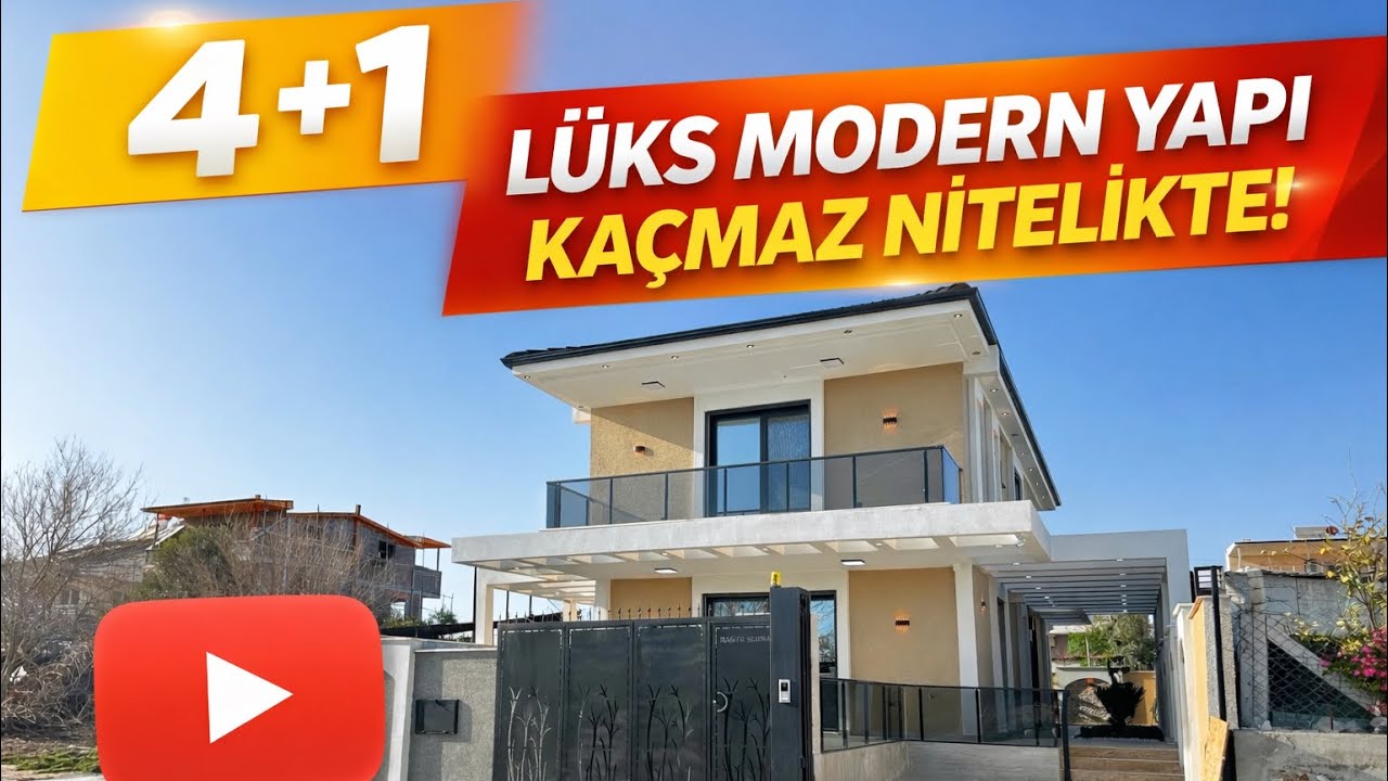 DİDİM’DE 4+1 SATILIK HAVUZLU MÜSTAKİL VİLLA. HARİKA İŞÇİLİK VAR BU VİLLA’DA. 