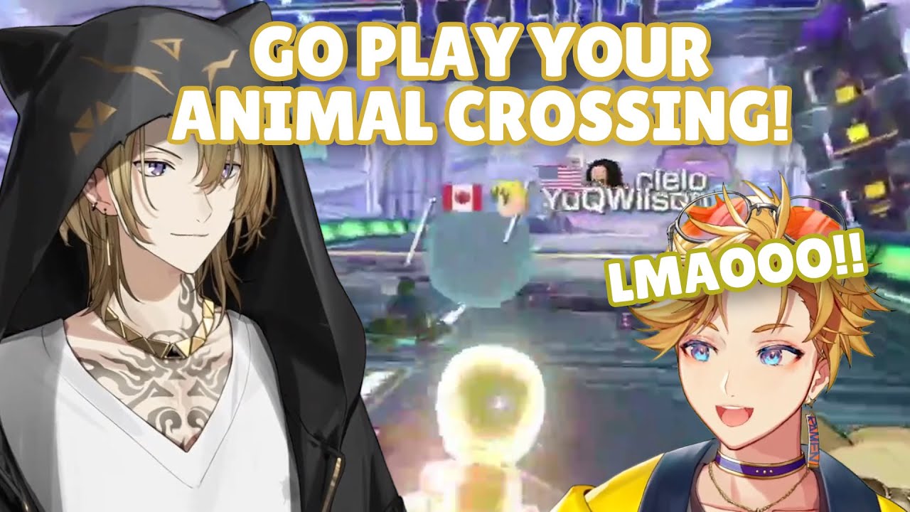 Уилсон действительно останавливает свой Animal Crossing, чтобы выстрелить в Луку, который играет ...