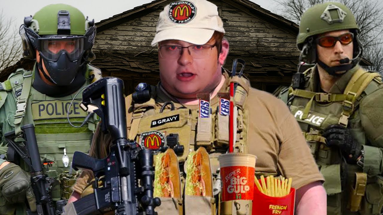 Unemployed Fat Stoner Attempts to Lead a SWAT Team