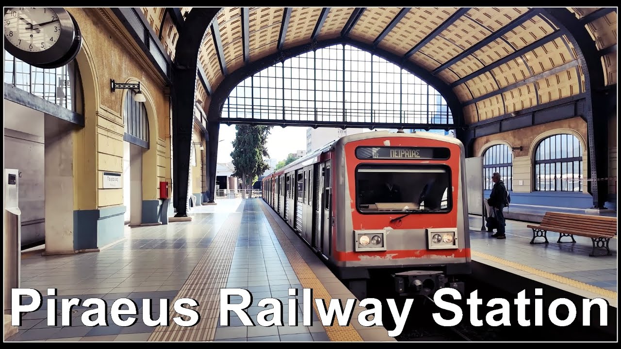 Wunderbarer Bahnhof von Piräus (Athen) | Griechenland 2025
