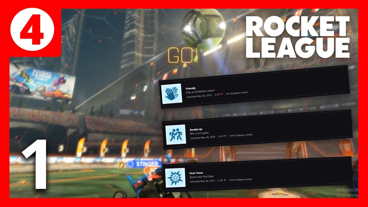 Rocket League - Road to the Platinum Trophy | Let's Play - Part 1