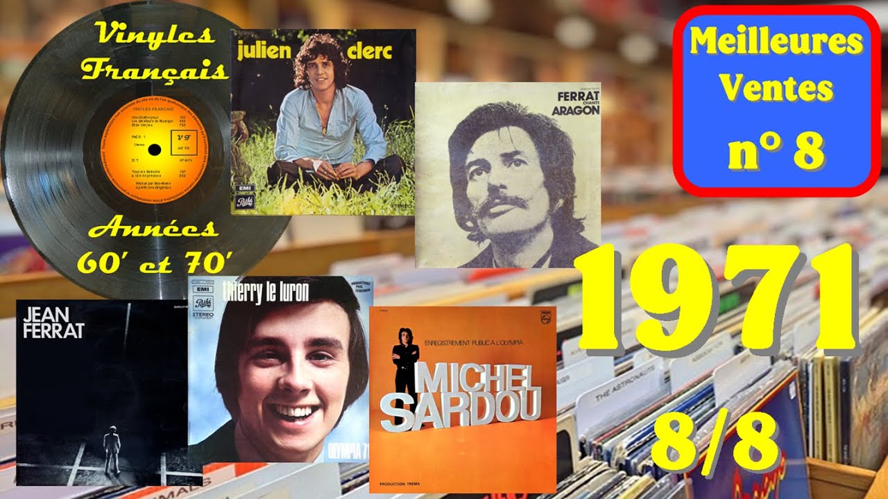 Meilleures ventes n° 8 - Vinyles francais
