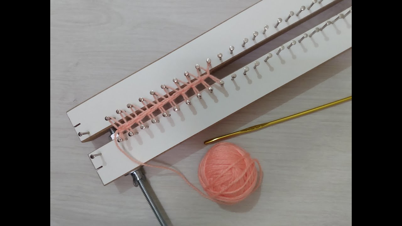PONTO INICIAL COM AGULHA DE CROCHÊ TEAR DE PREGOS