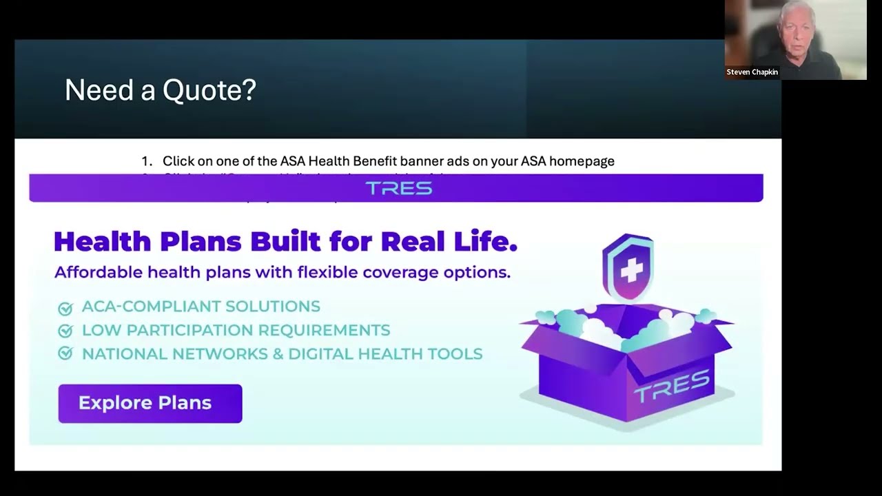 ASA's New Healthcare Benefit
