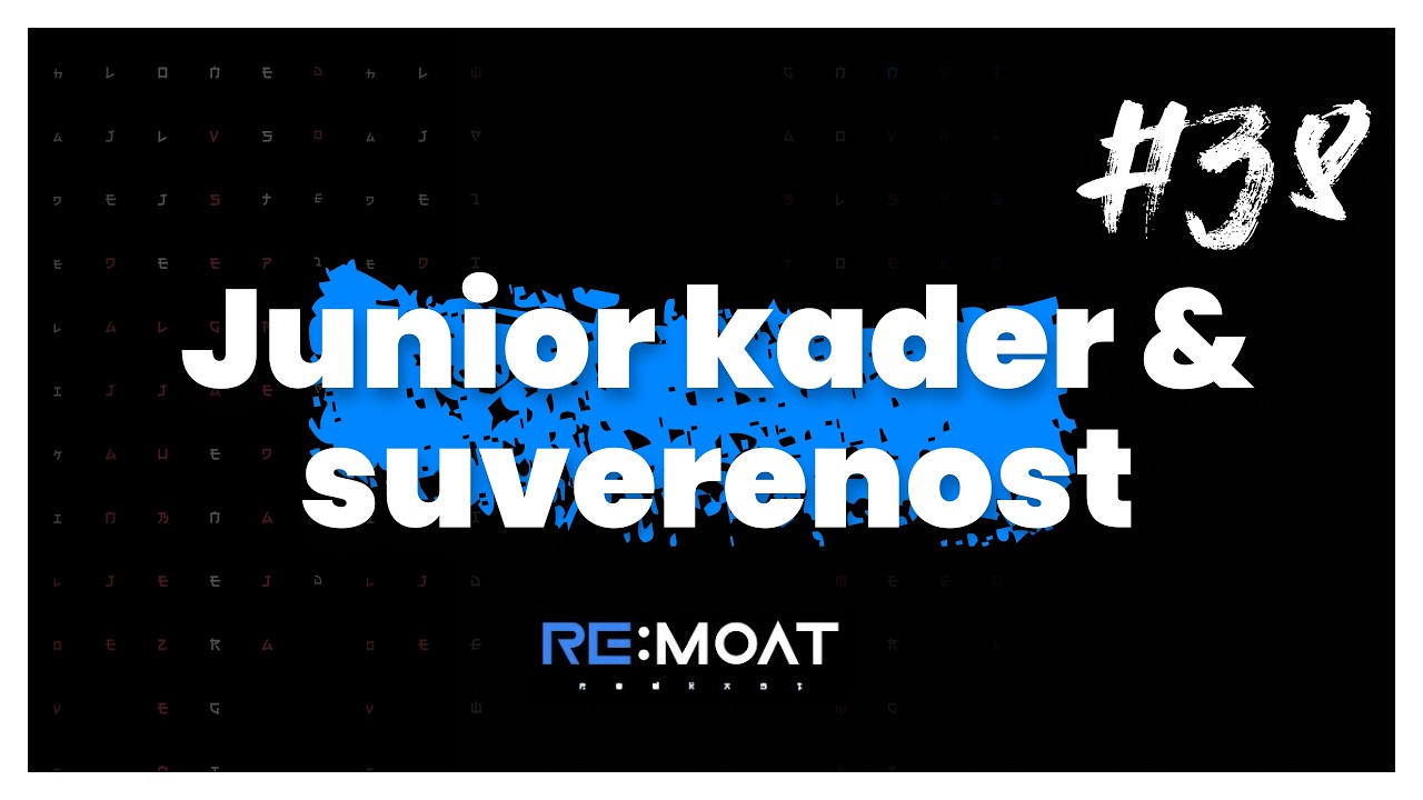 Avtonomija AI, junior kader & evropska suverenost — RE:moat podkast 38