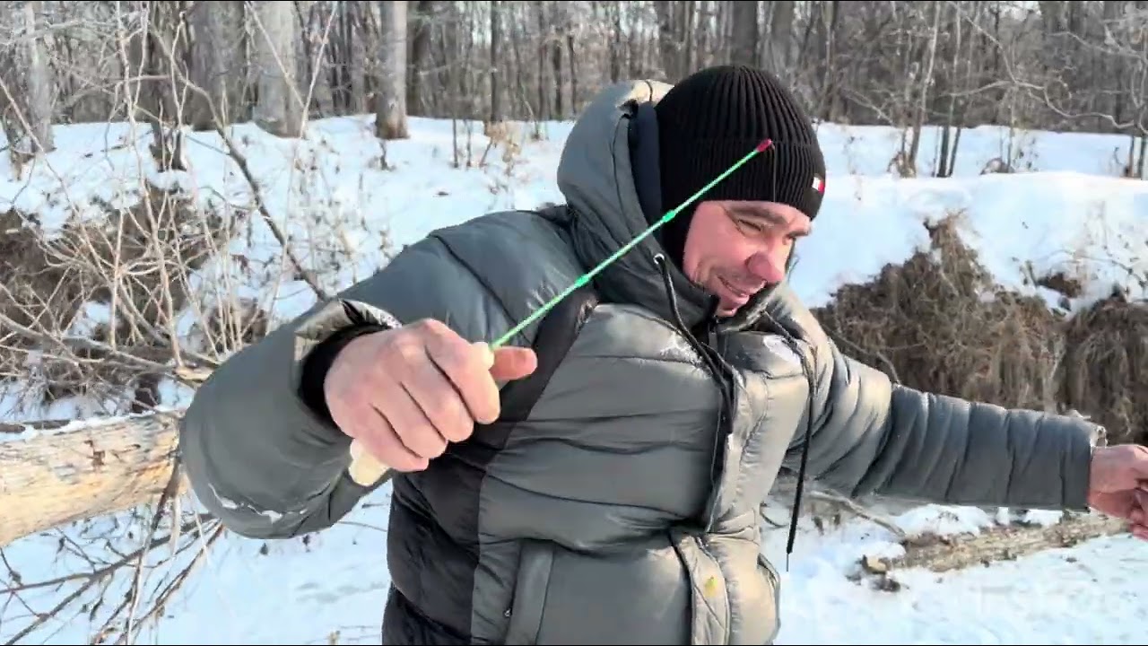 ЖОР!!! Хариус из лунки на обманки✌️✌️✌️