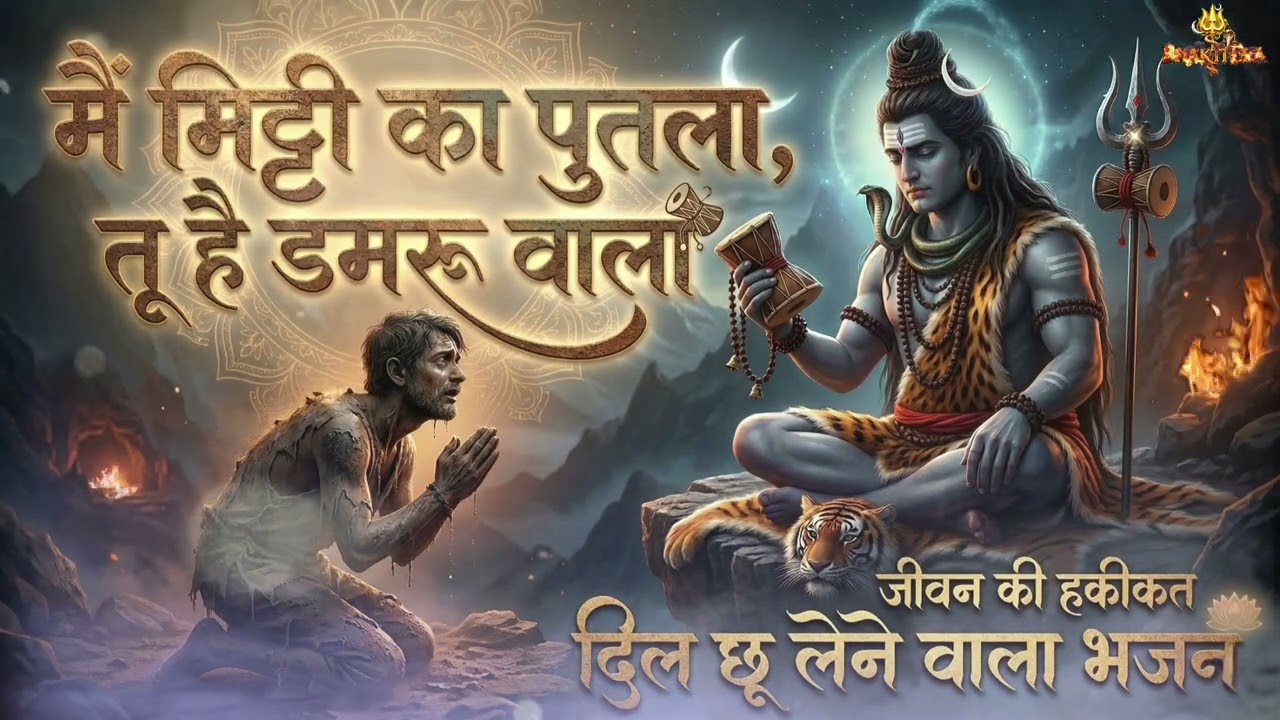 मैं मिट्टी का पुतला तू है डमरूवाला | Painful Shiv Bhajan 2026 | Heart Touching Mahadev Song