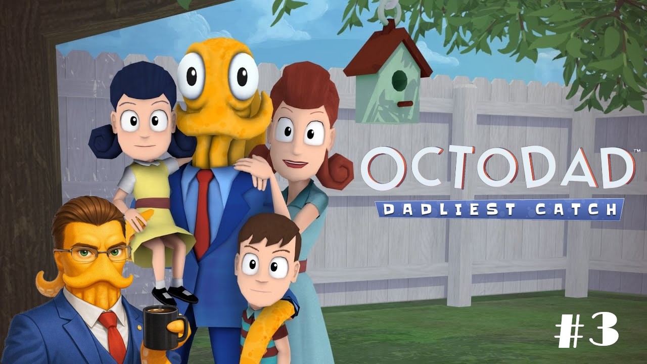 СЕМЕЙНЫЕ РАЗВЛЕЧЕНИЯ В ОКЕАНАРИУМЕ | Octodad Dadliest Catch: ПРОХОЖДЕНИЕ #3