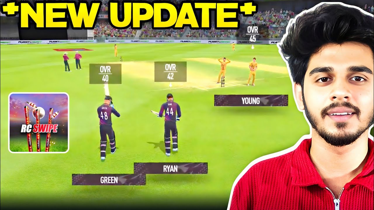 Real Cricket Swipe New Update is Crazy🔥