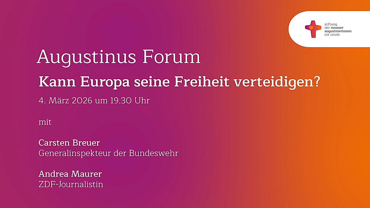 Augustinus Forum: Kann Europa seine Freiheit verteidigen?