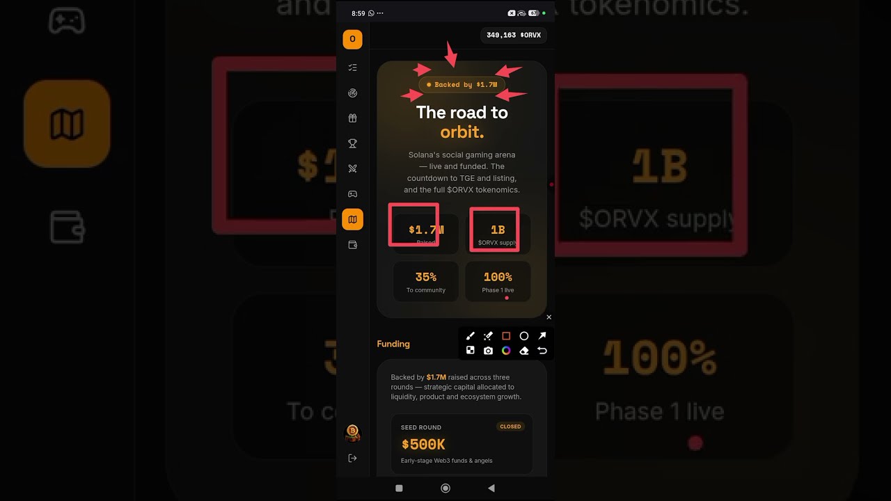Orvex airdrop new update - check it out