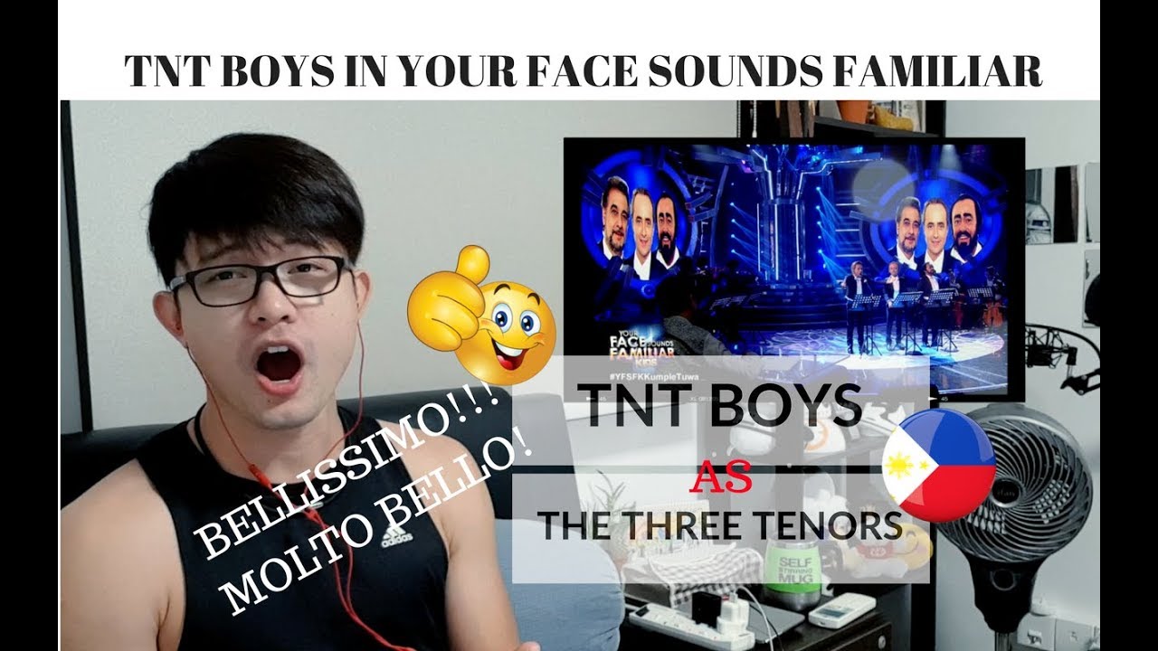 [REACTION] BELLISSIMO! TNT BOYS - O Sole Mio - Three Tenors |Your Face Sounds Familiar | #JANGReacts