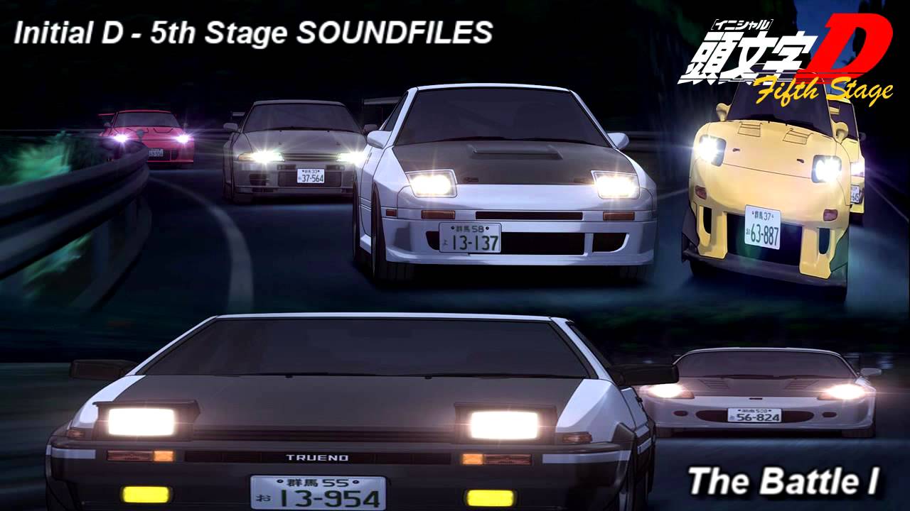 Initial D 5th Stage SOUNDFILES  Battle I
