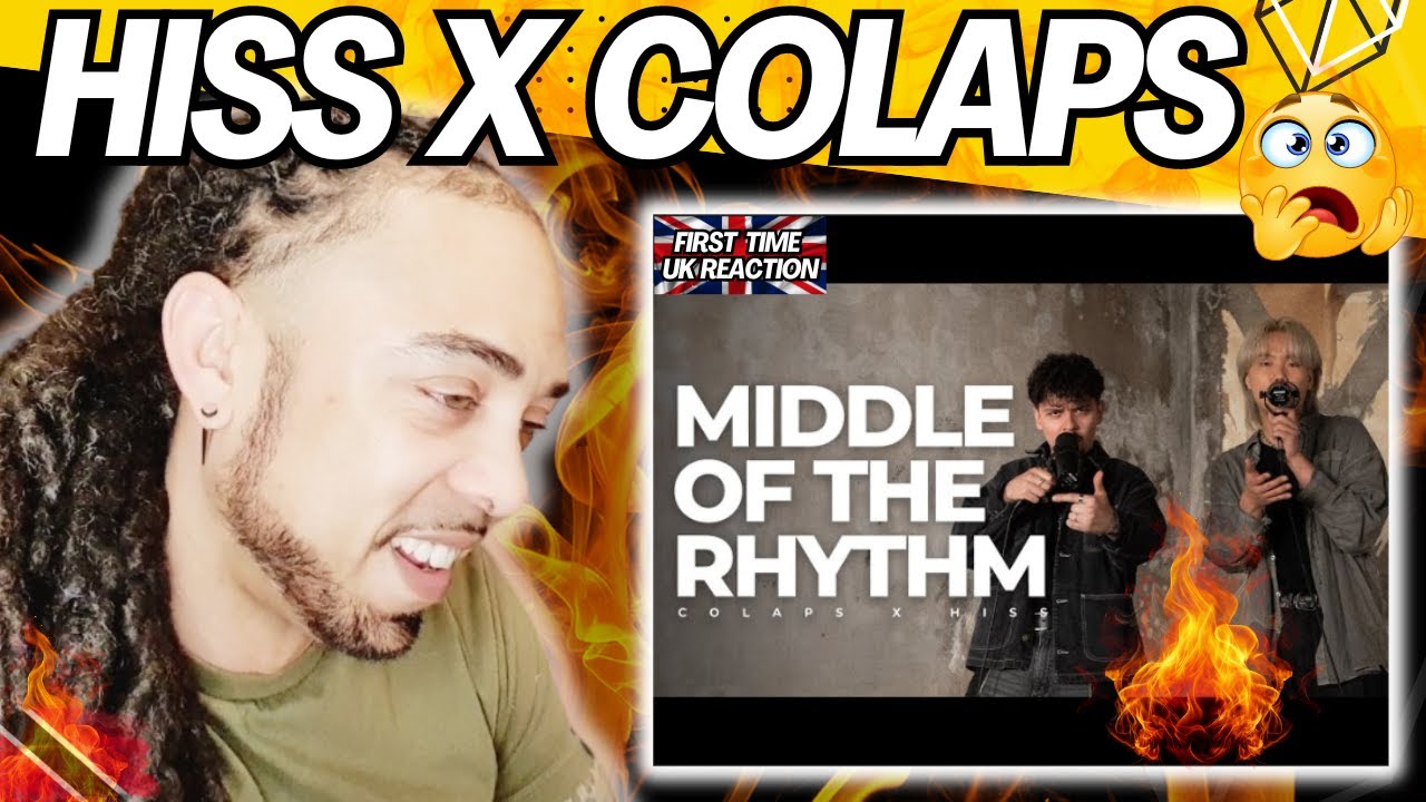 🔥THIS IS CRAZY!!!  Hiss, COLAPS -  Middle of the Rhythm (Official Video) [FIRST TIME UK REACTION]