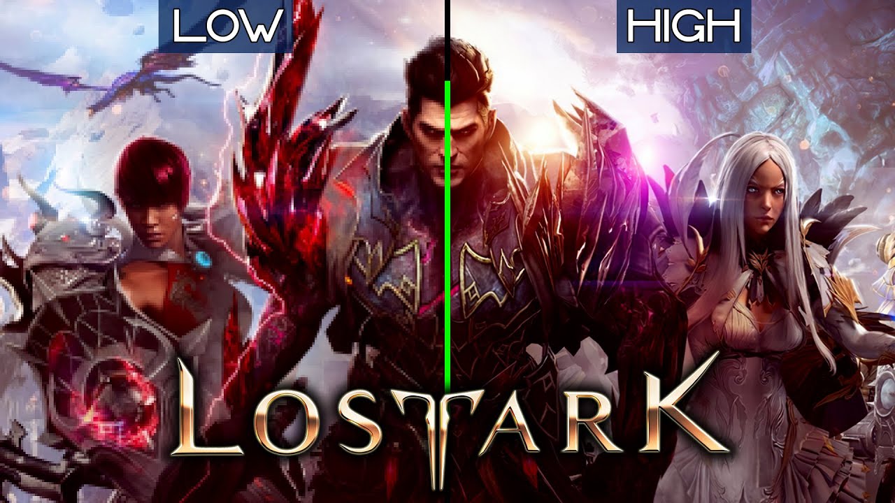 Lost Ark - Graphics Comparison - Low vs High