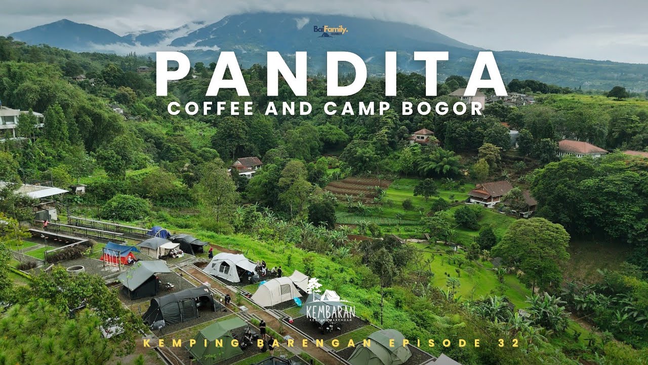 Camping dengan view 2 Gunung|Pandita Coffee Camp Puncak | Holiday Star 300 |Kemping barengan Vlog#32