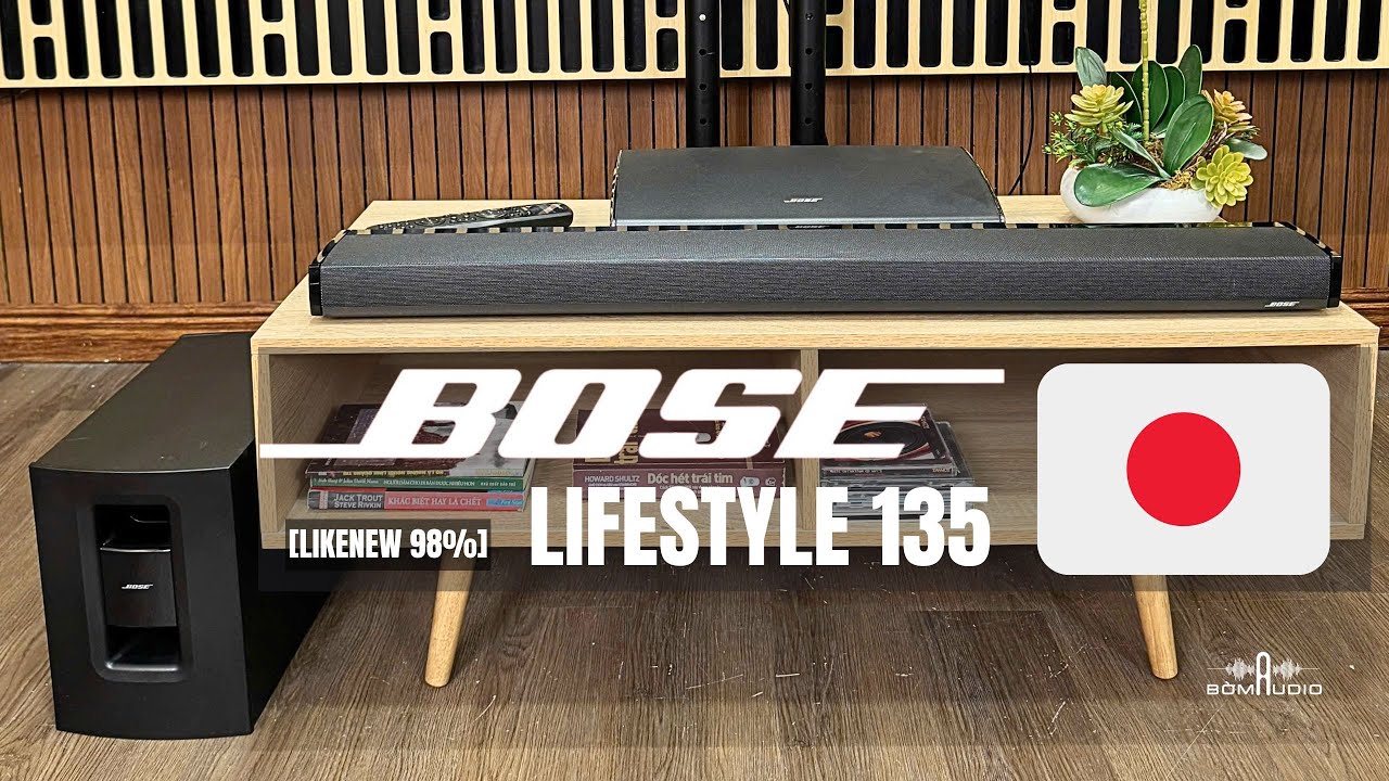 BOSE LIFESTYLE 135 - Dòng Soundbar Kèm Sub Đầu Bảng Series Lifestyle - Made In Mexico Xuất Nhật