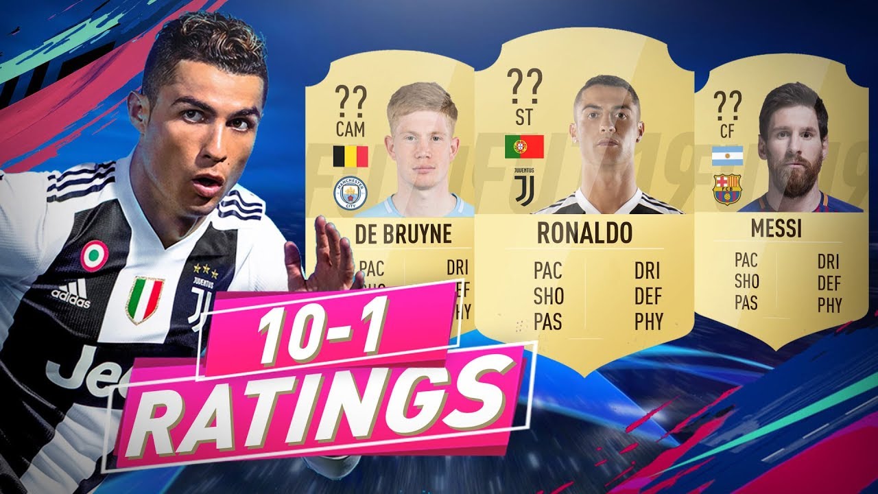 A 10 LEGJOBB JÁTÉKOS ! - FIFA 19 #10-1 RATING!