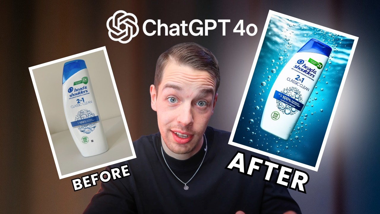 Can ChatGPT 4o Image Generation REALLY Generate Product Photo Ads?