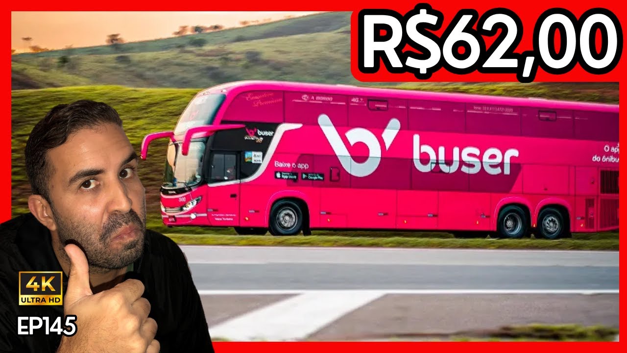 A FORMA MAIS BARATA de Viajar de Ônibus no Brasil (Buser por R$62!) - COMO VIAJAR BARATO DE ONIBUS