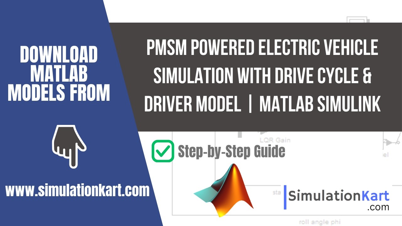 PMSM Powered Electric Vehicle Simulation using FOC | Indian Drive Cycle (IDC) | MATLAB Simulink