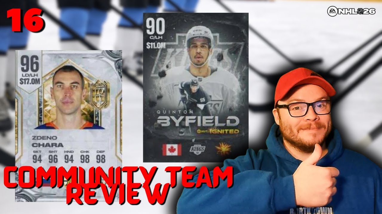 КОМАНДА ГОДА ОБЗОР КОМАНДЫ ОТ СООБЩЕСТВА NHL 26 Hut