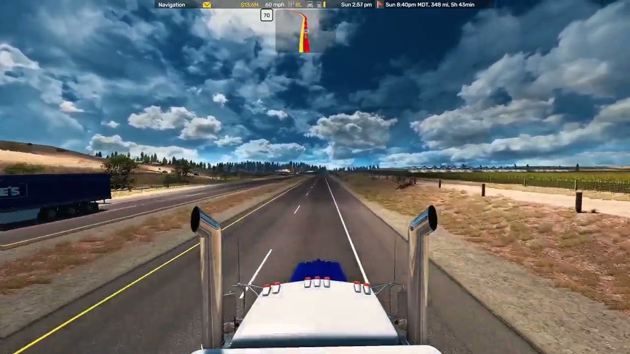 A Truck Some Tunes and the Open Road | Version 1.57 | American Truck Simulator | Chill
