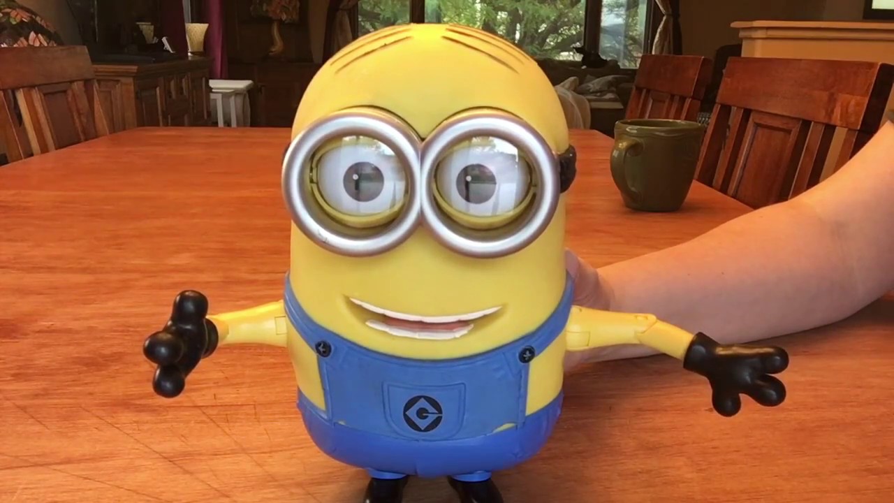 Rubber Talking Minion Dave Without Skin