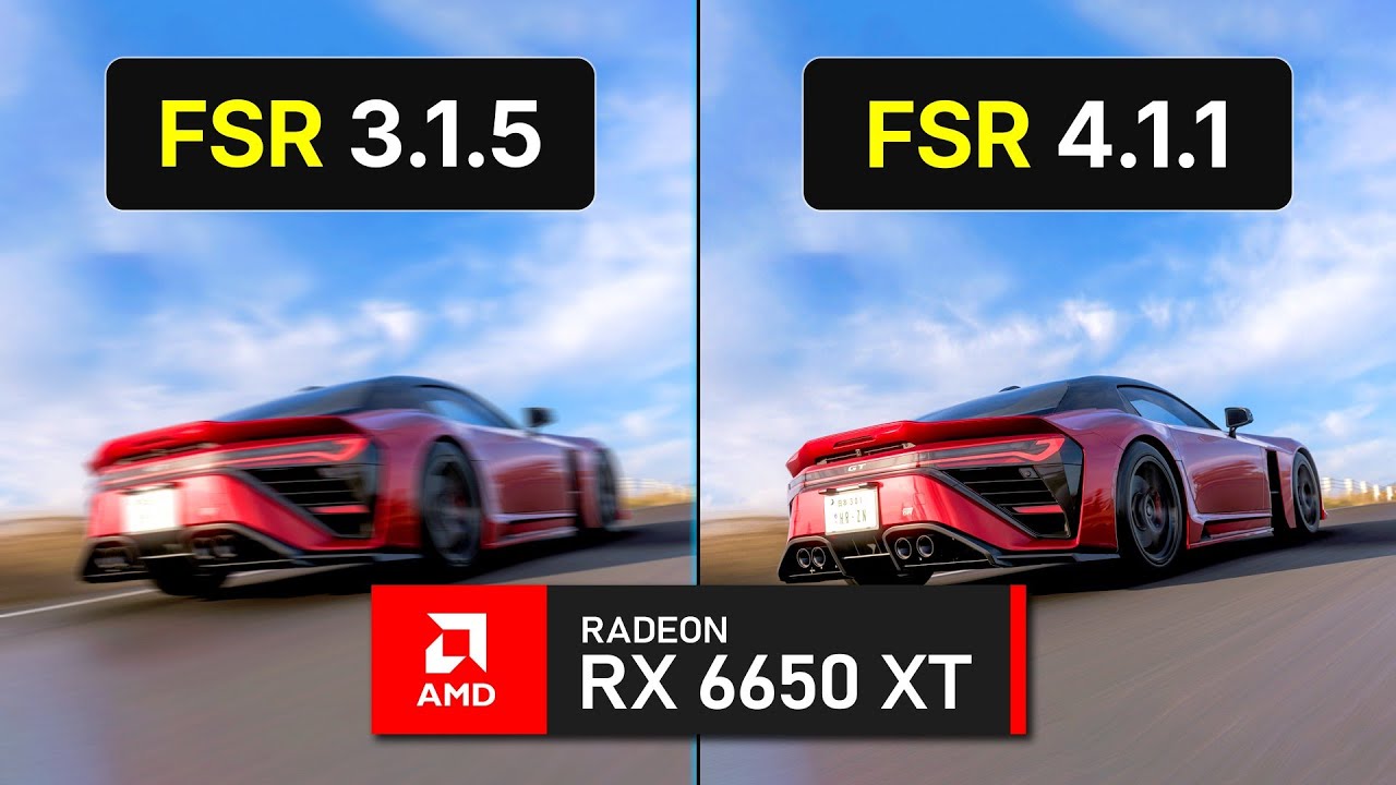 AMD FSR 4.1.1 on RDNA 2... Is It Better Than FSR 3.1.5? 🔥
