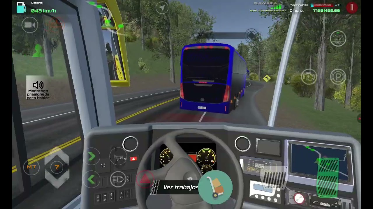 Carrera #5: En buses Mascarello. De Bellavista a Nova Tebas. Ganó Bardock.
