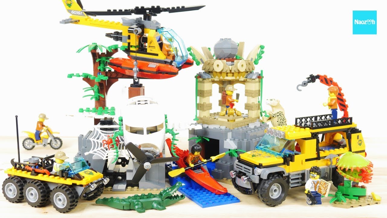 レゴ シティ ジャングル探検隊 60161 ／ LEGO City Jungle Explorers Jungle Exploration Site 60161