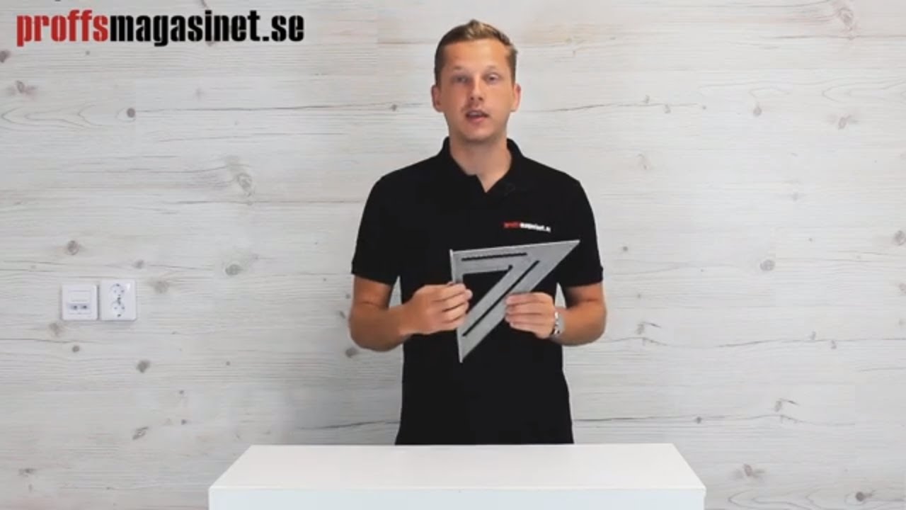 Så här använder du Swanson Speed Square-vinkelmätare